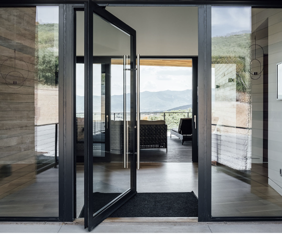 Aluminium Door Installation